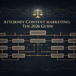 Abstract legal content architecture with gold circuit lines and classical columns